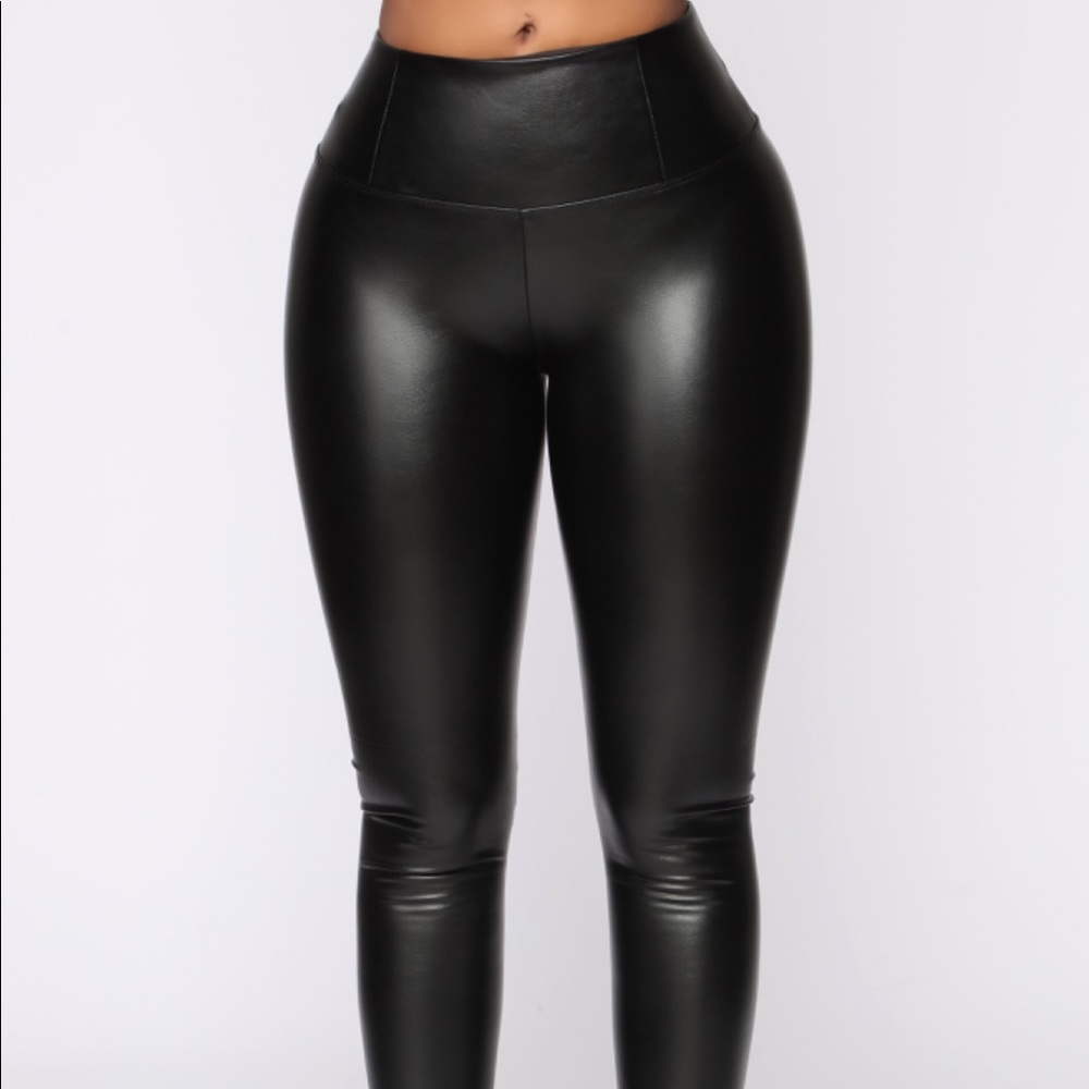 Faux Leather Leggings